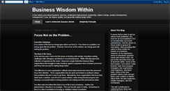 Desktop Screenshot of bizwizwithin.com